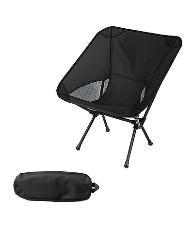 Piscifun Foldable Portable Camping Chair Outdoor Oxford Steel For Hiking Beach Fishing Picnic With Carry Bag