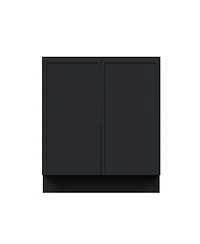 Boyel Living 30"W Full Height Door Base Cabinet, Ready to Assemble Kitchen Cabinet with Solid Wood Frame, Soft-Close Slides and Hinges