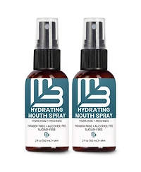 M3 Hydrating Dry Mouth Spray with Xylitol, Mint Flavor, Sugar Free and Alcohol Free, 2 Fluid Ounce, Pack of 2