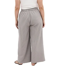 City Chic Plus Hailey Check Pant