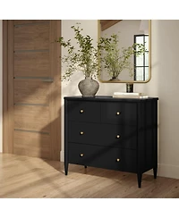 Harbor 3 Drawer with Divided Top-Drawer Dresser