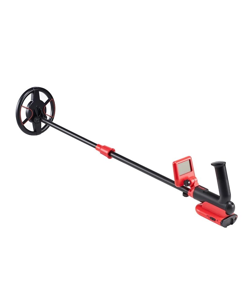 Hongge High Accuracy 6 in Depth Metal Detector with IP68 Waterproof Coil and Adjustable 22.8 to 33.8 in Handle