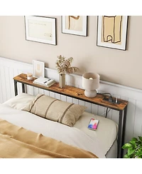 Slickblue 47.2-Inch Entryway Console Table with Power Outlet for Small Spaces