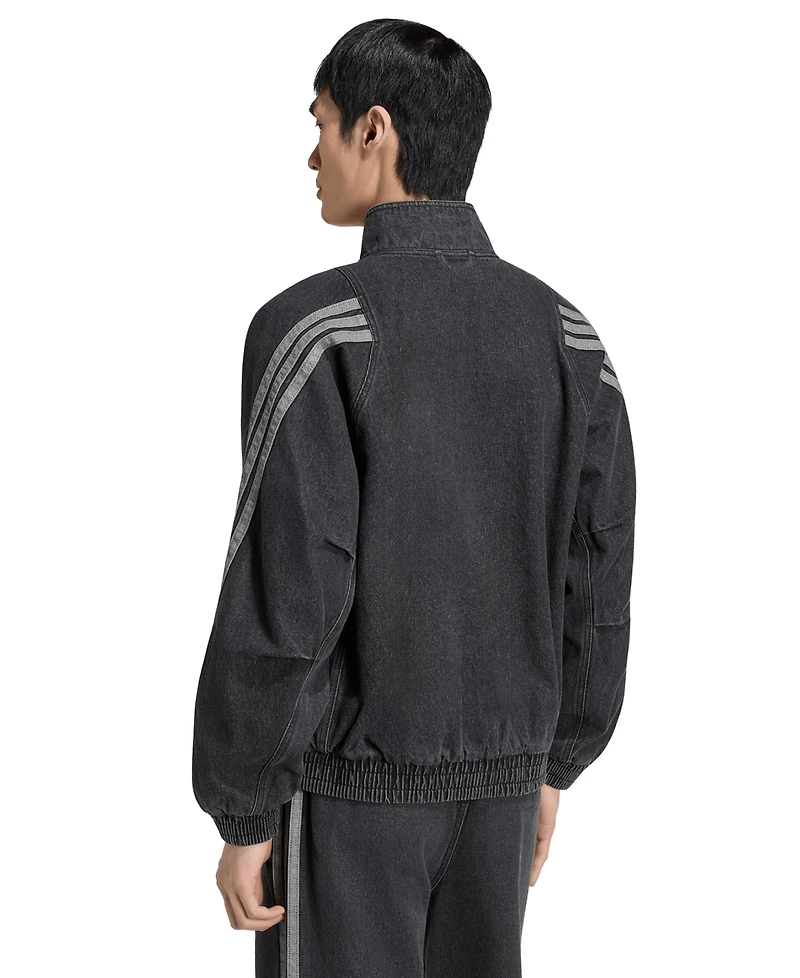 adidas Men's Stadium Denim Track Jacket