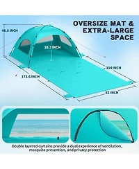 Aofar Beach Tent Sun Shelter Portable Camping Shade