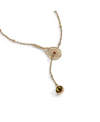 Alex and Ani Tennis Racket Y-Necklace