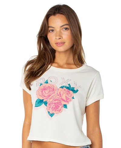 Roxy Women's Crop Graphic T-Shirt