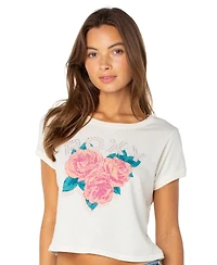 Roxy Women's Crop Graphic T-Shirt