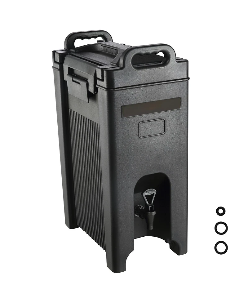 Sugift 5 Gallon Insulated Beverage Dispenser Food-Grade Ldpe Hot and Cold Server with 0.9 in Pu Layer