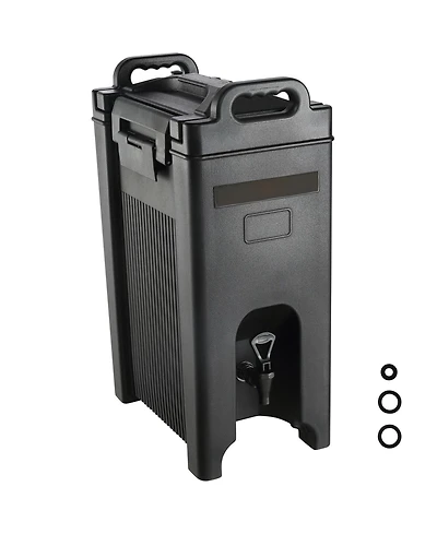 Sugift 5 Gallon Insulated Beverage Dispenser Food-Grade Ldpe Hot and Cold Server with 0.9 in Pu Layer