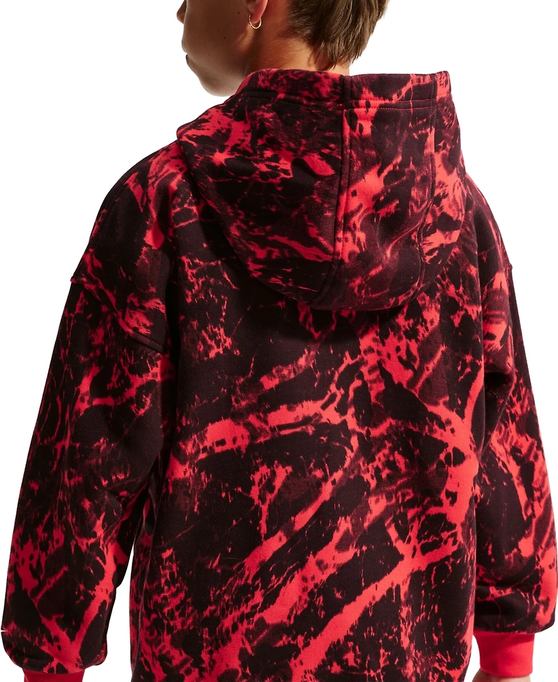 Nike Boys' and Girls' 8-20 Club Fleece Oversized Basketball Hoodie