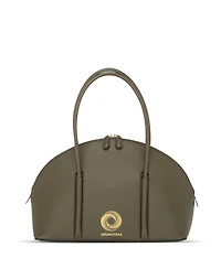 Aranyani Kiko Monogram Debossed Top-Handle Bag
