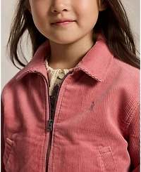 Polo Ralph Lauren Girls' 2T-6X Corduroy Long-Sleeve Jacket