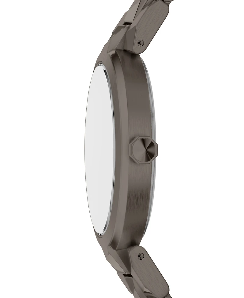 Armani Exchange Women's Audora Quartz Two Hand Brown Stainless Steel Watch 34mm