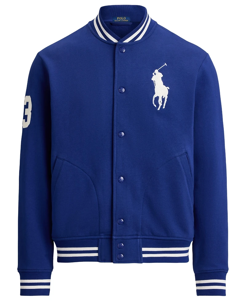 Polo Ralph Lauren Men's Big Pony Fleece Baseball Jacket
