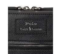 Polo Ralph Lauren Men's Pebbled Leather Crossbody Bag