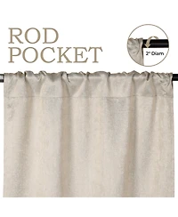 Superior Senna Tex tured Blackout Curtain Set of 2 Panels