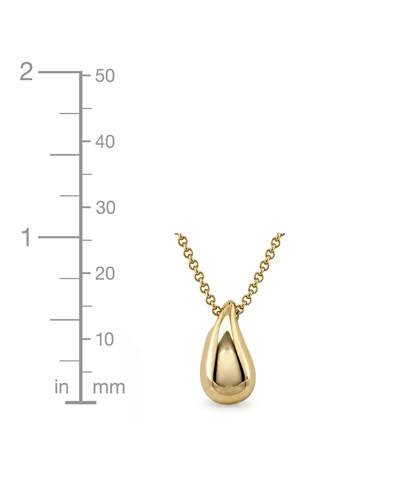 And Now This Teardrop Pendant Necklace