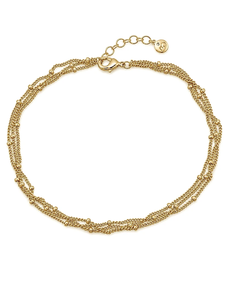 And Now This 18K Gold Plated Anklet