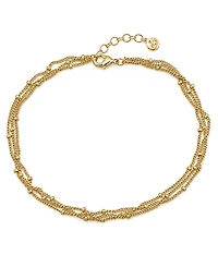 And Now This 18K Gold Plated Anklet