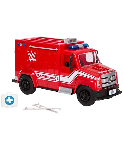 Wwe Slambulance 14-Piece Breakaway Playset, Ages 6+