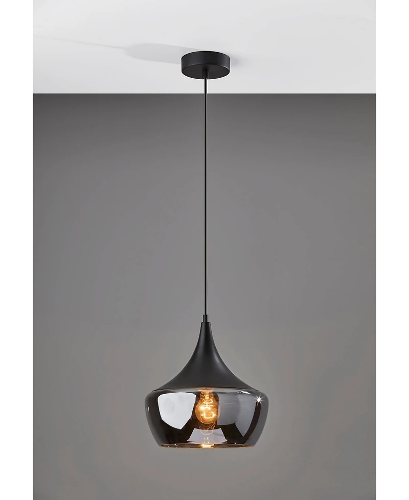 Adesso 12" Metal Eliza Pendant