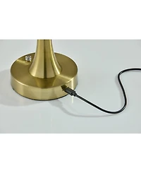Adesso 15" Metal Jimmy Led Cordless Table Lamp