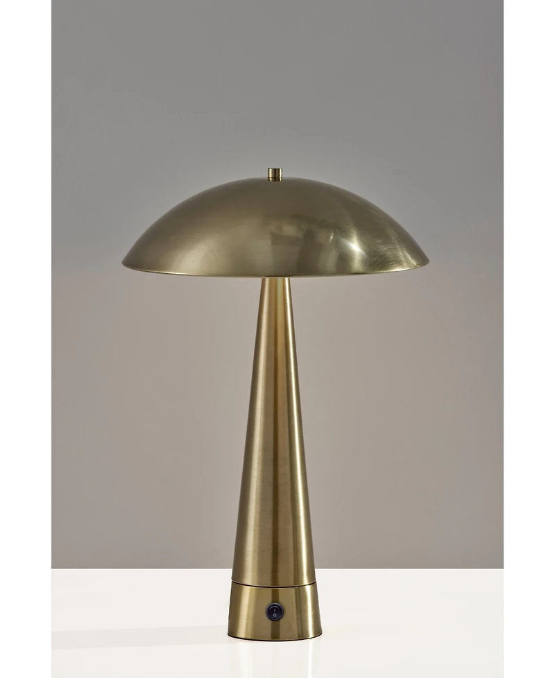 Adesso 20" Metal Vortex Table Lamp