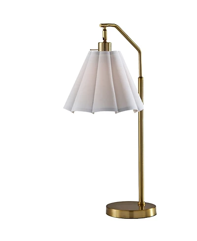 Adesso 26" Metal Lyra Table Lamp