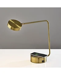 Adesso 15" Metal Viper Supercharger Led Desk Lamp