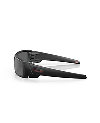 Oakley Men's Polarized Standard Issue Gascan Tonal Thin Red Line Sunglasses, OO9014