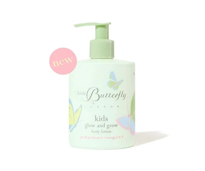Little Butterfly London Kids Glow and Grow Body Lotion 300 Milliliters