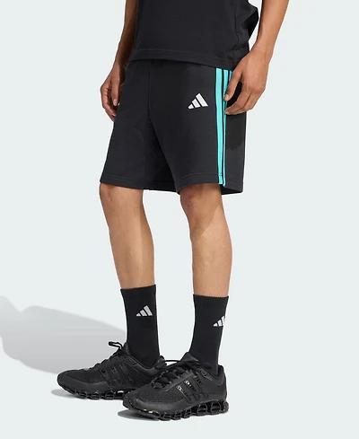Adidas Men's Black Mercedes-amg Petronas F1 Team 2026 Alpha Skin Tri-Blend Shorts