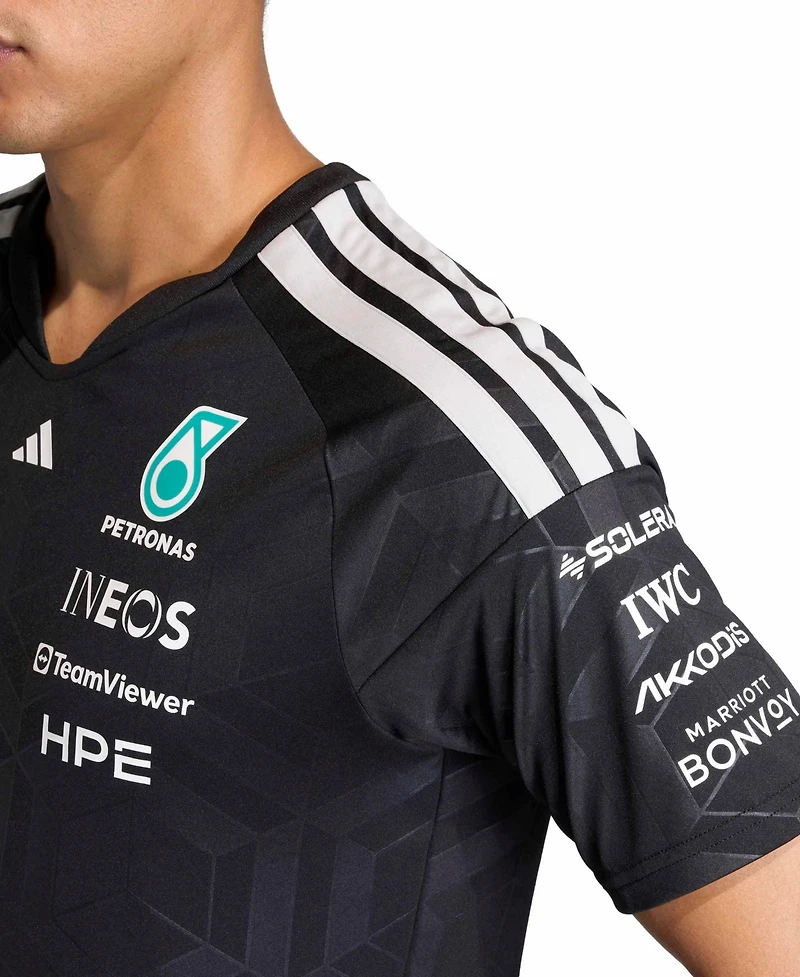 Adidas Men's Black Mercedes-amg Petronas F1 Team 2026 Driver Authentic Jersey