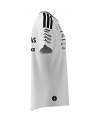 Adidas Men's White Mercedes-amg Petronas F1 Team 2026 Driver Authentic Jersey