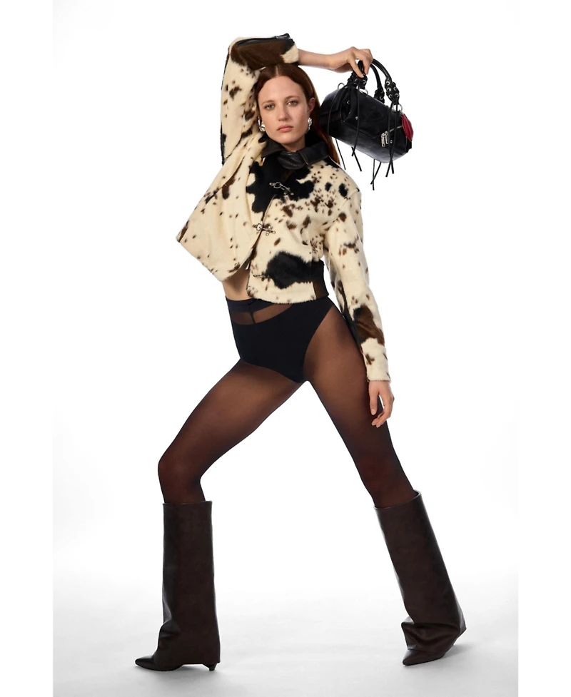 Desigual Women's Animal Print Jacket