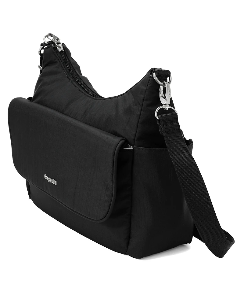 Baggallini Journey Anti-Theft Mini Hobo Handbag