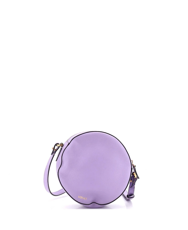 Pre-Owned Versace Small La Medusa Round Camera Bag Leather
