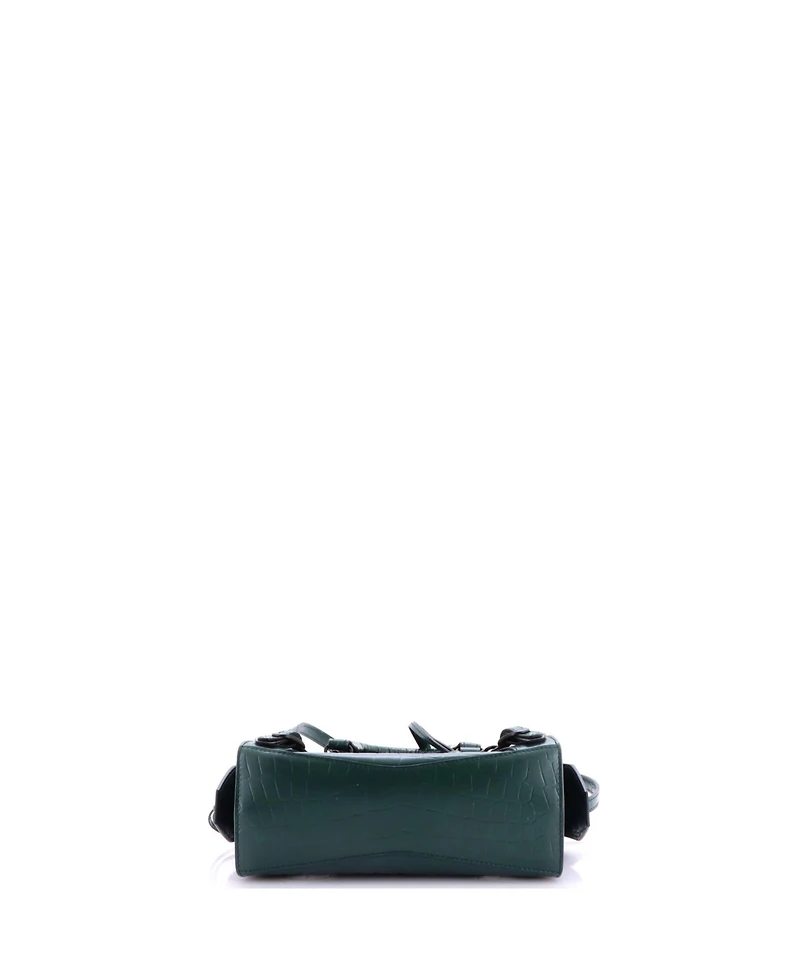 Pre-Owned Balenciaga Mini Neo Classic City Bag Embossed Leather
