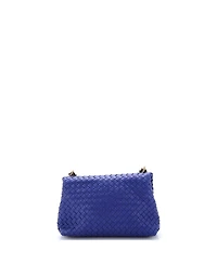 Pre-Owned Bottega Veneta Small Olimpia Crossbody Bag Intrecciato Nappa