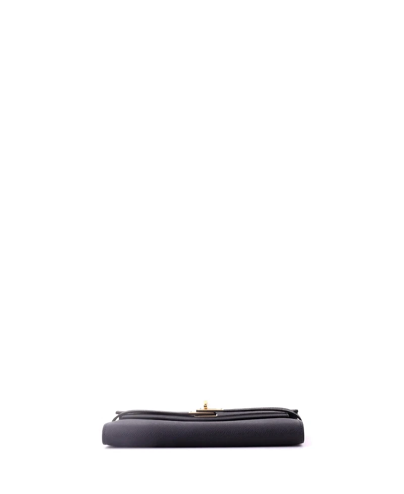 Pre-Owned HERMES Long Kelly Wallet Epsom