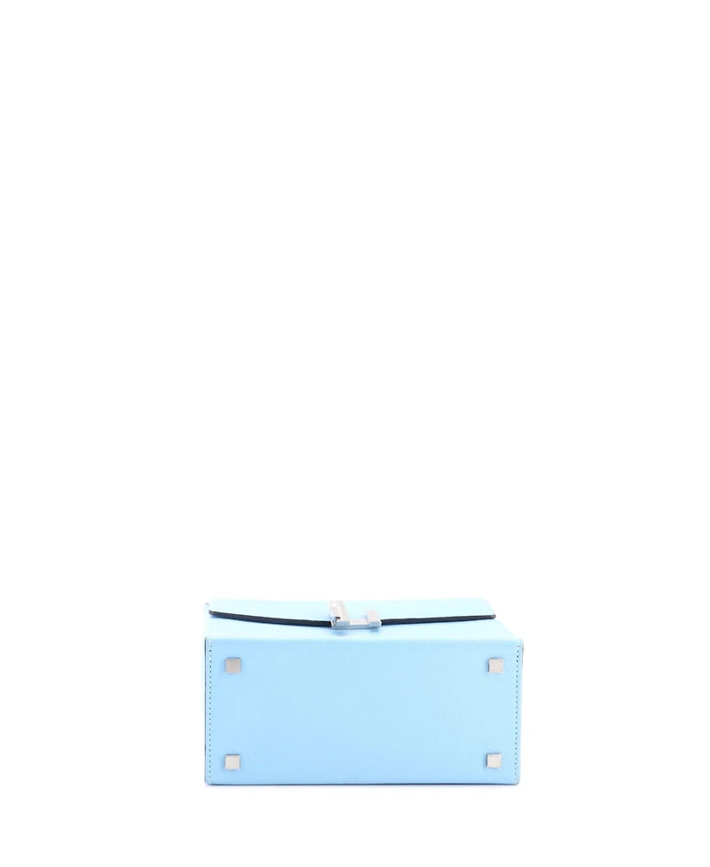 Pre-Owned Hermes Cinhetic Top Handle Bag Chevre Mysore