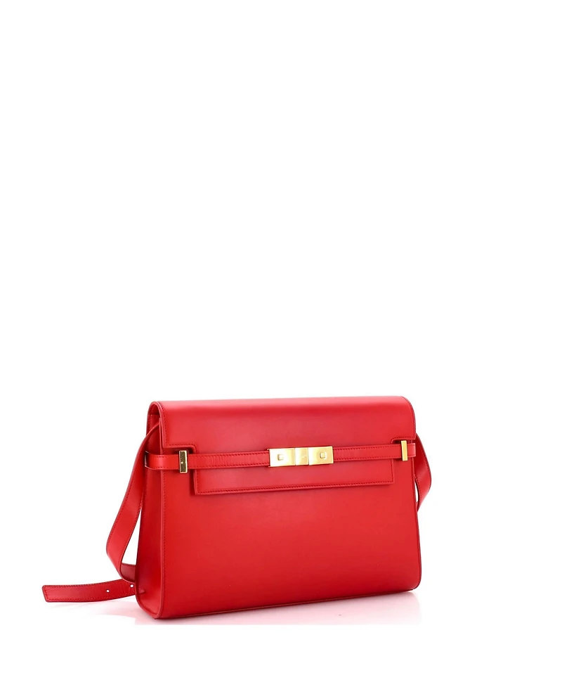 Pre-Owned Saint Laurent Medium Manhattan Shoulder Bag Leather