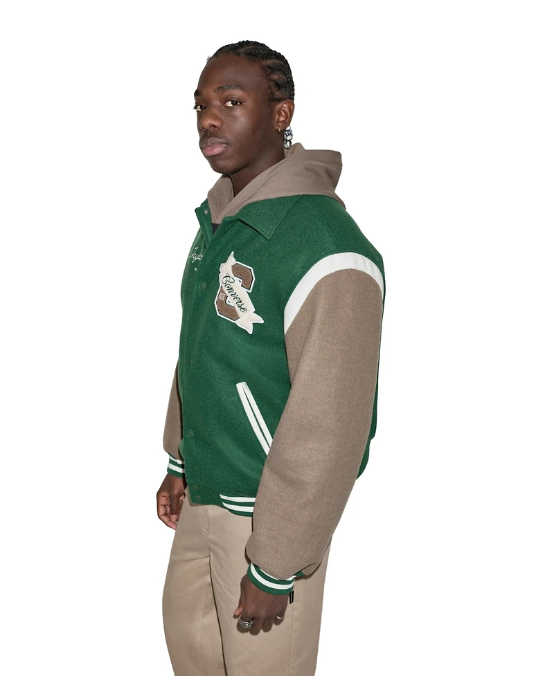 Converse Men's Letterman Varsity Jacket