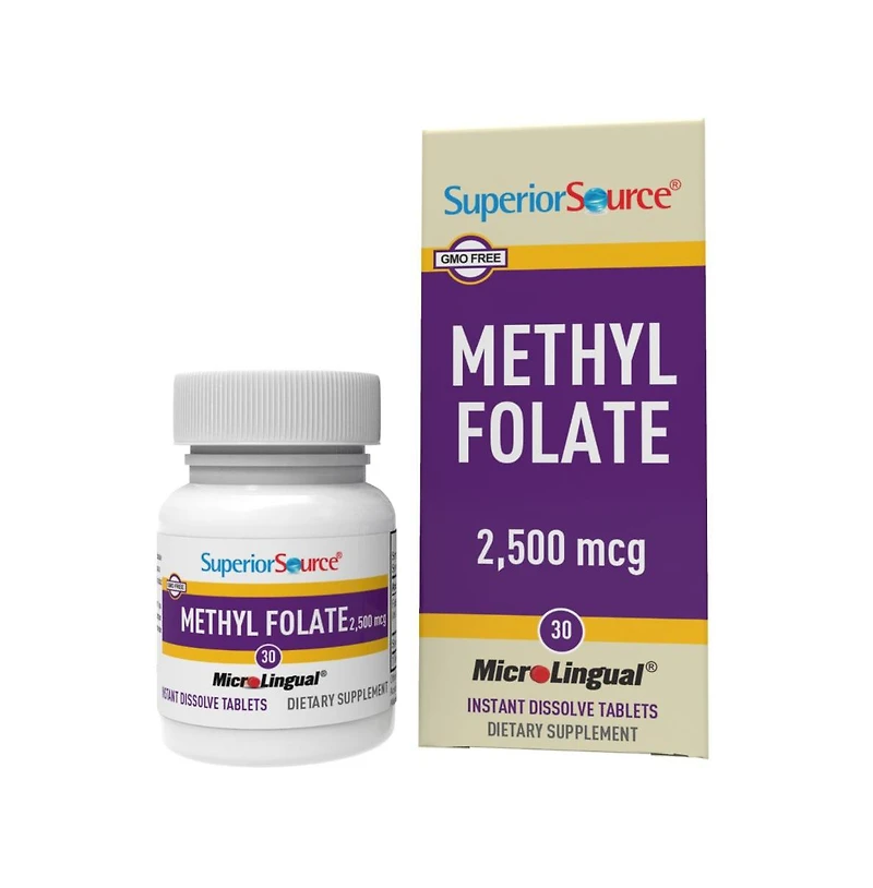 Superior Source Methyl Folate 2,500 mcg