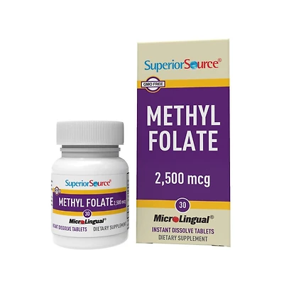 Superior Source Methyl Folate 2,500 mcg