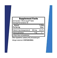 Superior Source Vitamin K2 Mk-4 (Menaquinone-4), 500 mcg, Quick Dissolve MicroLingual Tablets, 60 Count