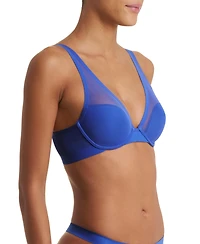 Natori Women's True Zen Mesh Plunge T-Shirt Bra
