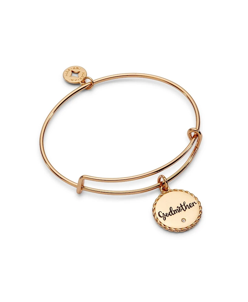 Alex and Ani Godmother 'Loves Like A Parent, Acts Like A Friend' Charm Bangle