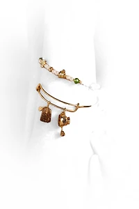 Alex and Ani Tea Party Beaded Stretch Bracelet